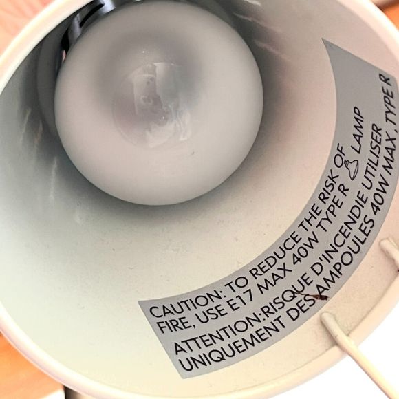 Ikea Vintage Table Lamp Flexible Swan Neck White Metal Shade Marianna Hagberg - Picture 5 of 7